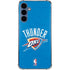 NBA OKC Thunder Distressed Galaxy S24 Clear Case