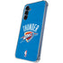 NBA OKC Thunder Distressed Galaxy S24 Clear Case