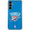 NBA OKC Thunder Distressed Galaxy S24 Plus Clear Case