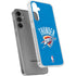 NBA OKC Thunder Distressed Galaxy S24 Plus Clear Case