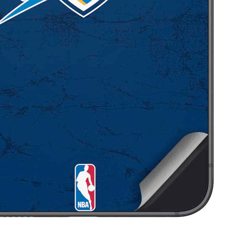 NBA OKC Thunder Distressed Galaxy S25 Plus Skin