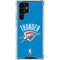 NBA OKC Thunder Distressed Galaxy S24 Ultra Clear Case
