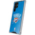 NBA OKC Thunder Distressed Galaxy S24 Ultra Clear Case