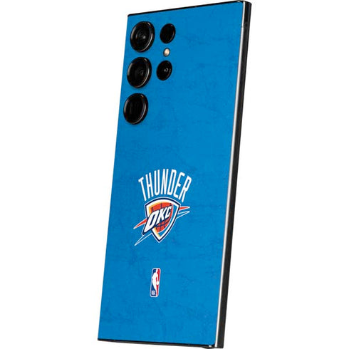 NBA OKC Thunder Distressed Galaxy S24 Ultra Skin