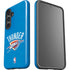 NBA OKC Thunder Distressed Galaxy S25 Impact Case