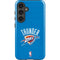 NBA OKC Thunder Distressed Galaxy S25 Plus Impact Case