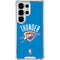 NBA OKC Thunder Distressed Galaxy S25 Ultra Clear Case
