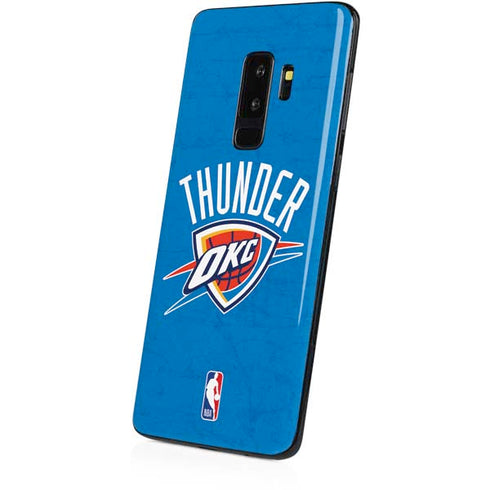 NBA OKC Thunder Distressed Galaxy S9 Plus Skin