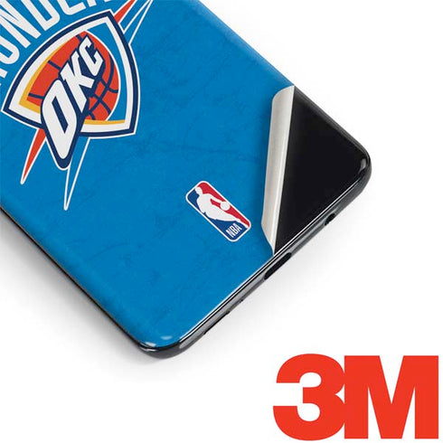 NBA OKC Thunder Distressed Galaxy S9 Skin