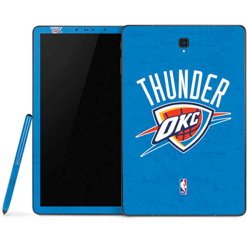 NBA OKC Thunder Distressed Samsung Galaxy Tab Skin