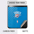 NBA OKC Thunder Distressed Galaxy Z Flip Skin