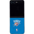 NBA OKC Thunder Distressed Galaxy Z Flip5 5G Skin