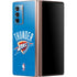 NBA OKC Thunder Distressed Galaxy Z Fold2 5G Skin