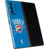 NBA OKC Thunder Distressed Galaxy Z Fold2 5G Skin