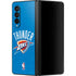 NBA OKC Thunder Distressed Galaxy Z Fold3 5G Skin
