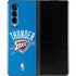 NBA OKC Thunder Distressed Galaxy Z Fold3 5G Skin