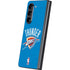 NBA OKC Thunder Distressed Galaxy Z Fold5 5G Skin