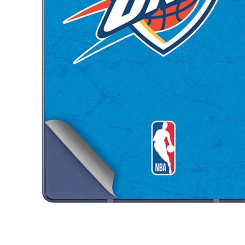 NBA OKC Thunder Distressed Galaxy Z Fold6 Skin