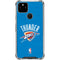 NBA OKC Thunder Distressed Google Pixel 4a 5G Clear Case