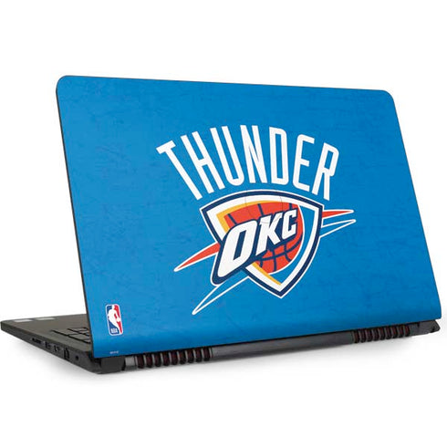 NBA OKC Thunder Distressed Dell Inspiron Skin