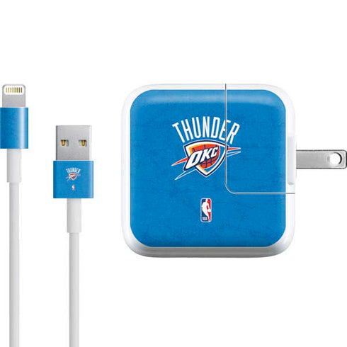 NBA OKC Thunder Distressed iPad Charger (10W USB) Skin
