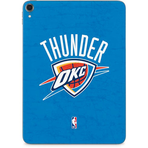 NBA OKC Thunder Distressed Apple iPad Pro Skin