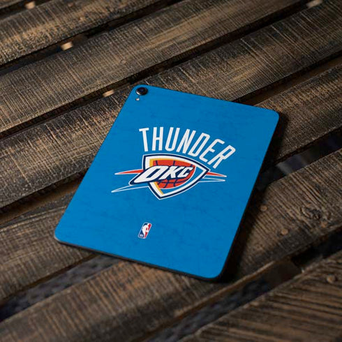 NBA OKC Thunder Distressed Apple iPad Pro Skin