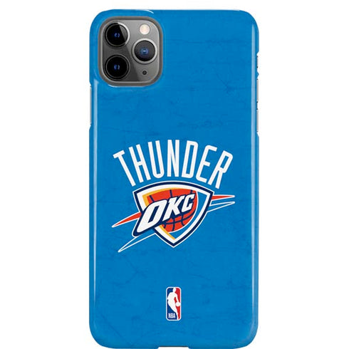 NBA OKC Thunder Distressed iPhone Cases