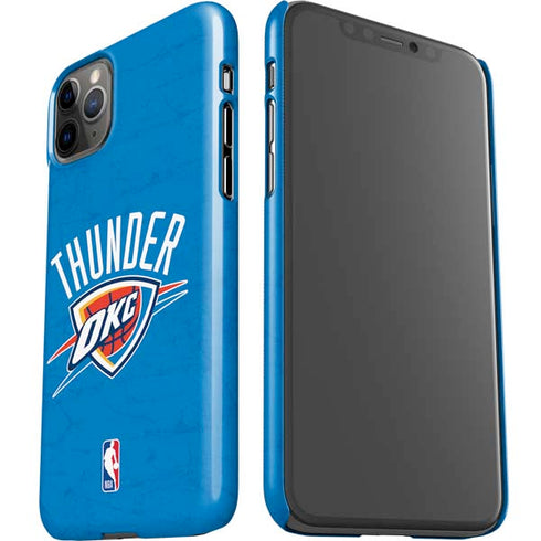 NBA OKC Thunder Distressed iPhone 11 Pro Max Lite Case