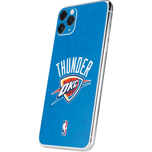 NBA OKC Thunder Distressed iPhone 11 Pro Max Skin