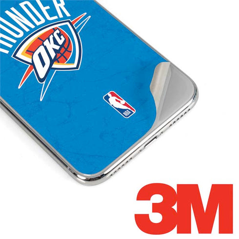 NBA OKC Thunder Distressed iPhone 11 Pro Max Skin