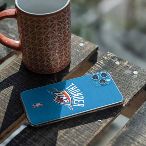 NBA OKC Thunder Distressed iPhone 11 Pro Max Skin