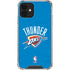NBA OKC Thunder Distressed iPhone 12 Clear Case