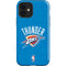 NBA OKC Thunder Distressed iPhone 12 Impact Case