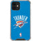 NBA OKC Thunder Distressed iPhone 12 Mini Clear Case