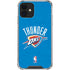NBA OKC Thunder Distressed iPhone 12 Mini Clear Case