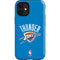NBA OKC Thunder Distressed iPhone 12 Mini Impact Case