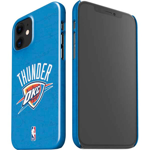 NBA OKC Thunder Distressed iPhone 12 Mini Lite Case