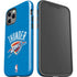 NBA OKC Thunder Distressed iPhone 12 Pro Impact Case