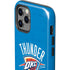 NBA OKC Thunder Distressed iPhone 12 Pro Max Impact Case