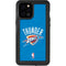 NBA OKC Thunder Distressed iPhone 12 Pro Max Waterproof Case