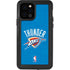 NBA OKC Thunder Distressed iPhone 12 Pro Waterproof Case
