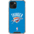 NBA OKC Thunder Distressed iPhone 13 Mini Clear Case