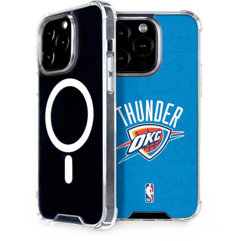 NBA OKC Thunder Distressed iPhone Cases