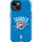 NBA OKC Thunder Distressed iPhone 14 Plus Impact Case