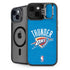 NBA OKC Thunder Distressed iPhone 14 Plus Kickstand Case