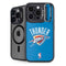 NBA OKC Thunder Distressed iPhone 14 Pro Kickstand Case