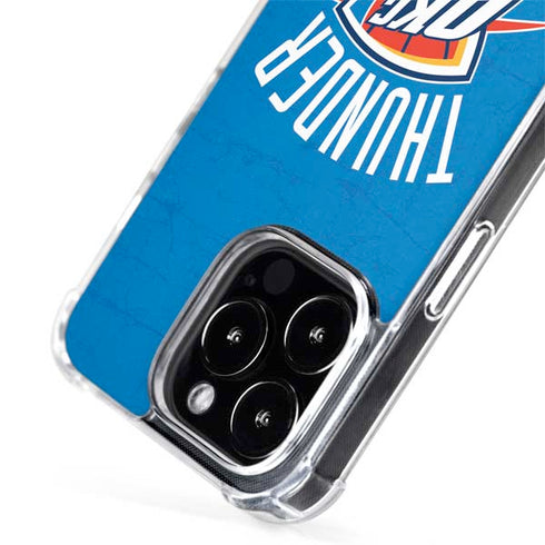 NBA OKC Thunder Distressed iPhone 14 Pro Max MagSafe Case