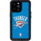 NBA OKC Thunder Distressed iPhone 14 Pro Max Waterproof Case