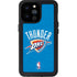 NBA OKC Thunder Distressed iPhone 14 Pro Max Waterproof Case